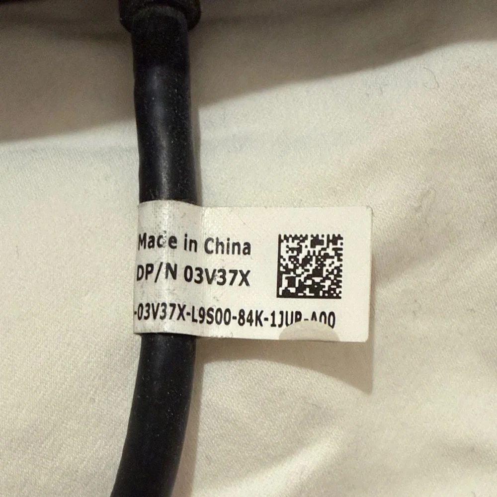 Dell Black Laptop Charger and Docking Station